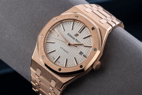 audemars piguet royal oak rose gold hollywood|audemars piguet royal oak selfwinding.